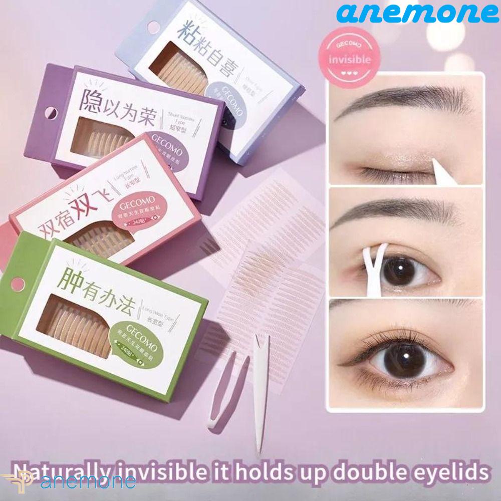 Bộ 240 Miếng Dán Kích Mí Tự Dính Chống Nước Cho Nữ