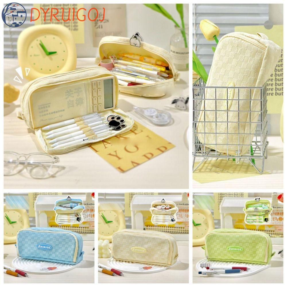 Túi Đựng Đồ Trang Điểm DYRUIDOJ Nhiều Ngăn Sức Chứa Lớn Phong Cách Hàn Quốc