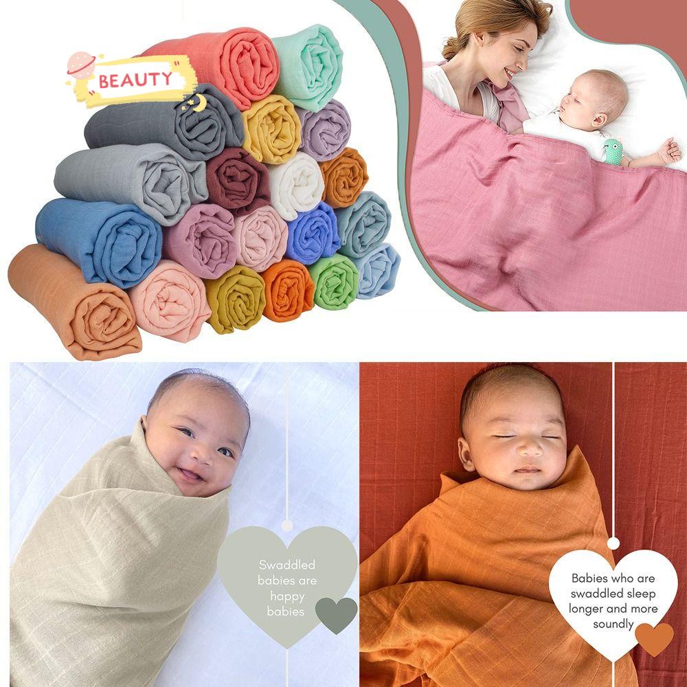 Chăn Cotton Tre Mềm Mại Thoáng Khí Cho Bé Sơ Sinh