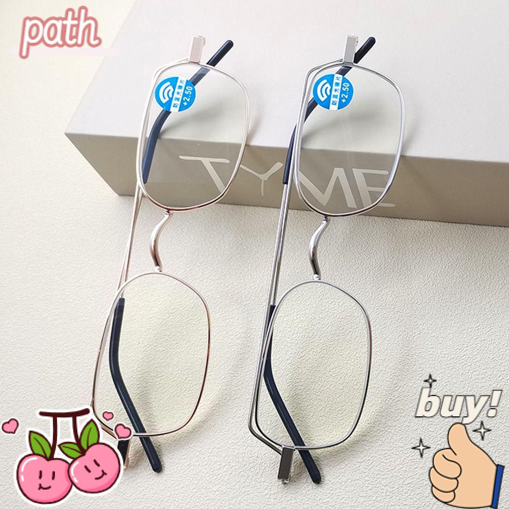 PATH Kính Đọc Sách Gọng Kim Loại Chống Ánh Sáng Xanh Thời Trang