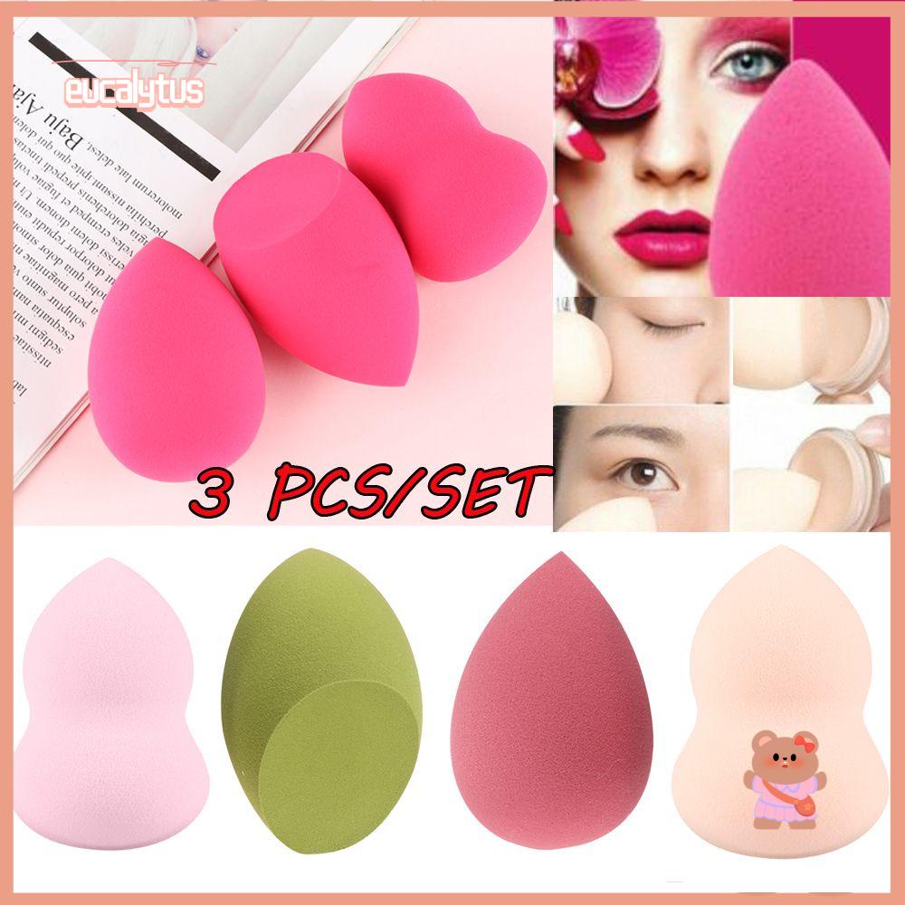 EUTUS Set 3 Mút Trang Điểm Hình Giọt Nước