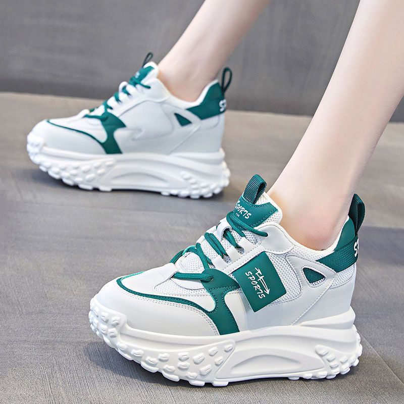 Giày Sneaker Đế Dày Tăng Chiều Cao Thời Trang Mùa Xuân 2023 Cho Nữ