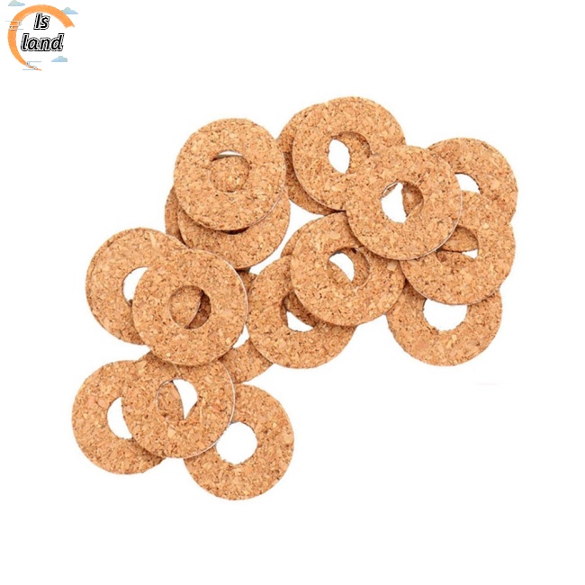 Bộ 5 Miếng Đệm 20 Miếng Dán Nút Bần Chống Trượt Chống Mồ Hôi Cho Đàn Guitar