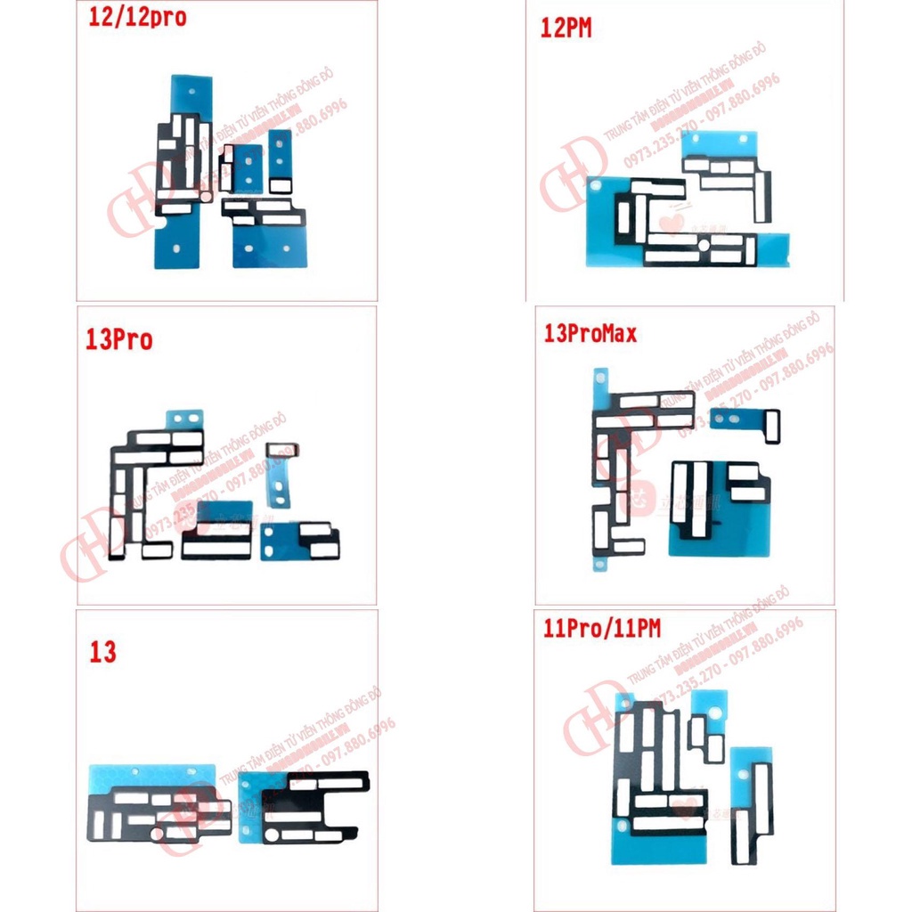 Set 5 bộ Siu xốp dán socket trên main IP