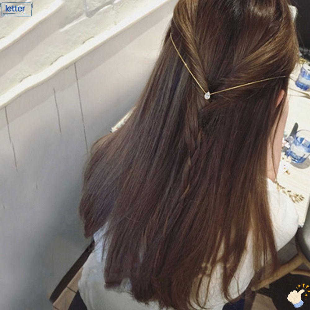 LET Kẹp Tóc Đính Đá Thanh Lịch Hợp Thời Trang