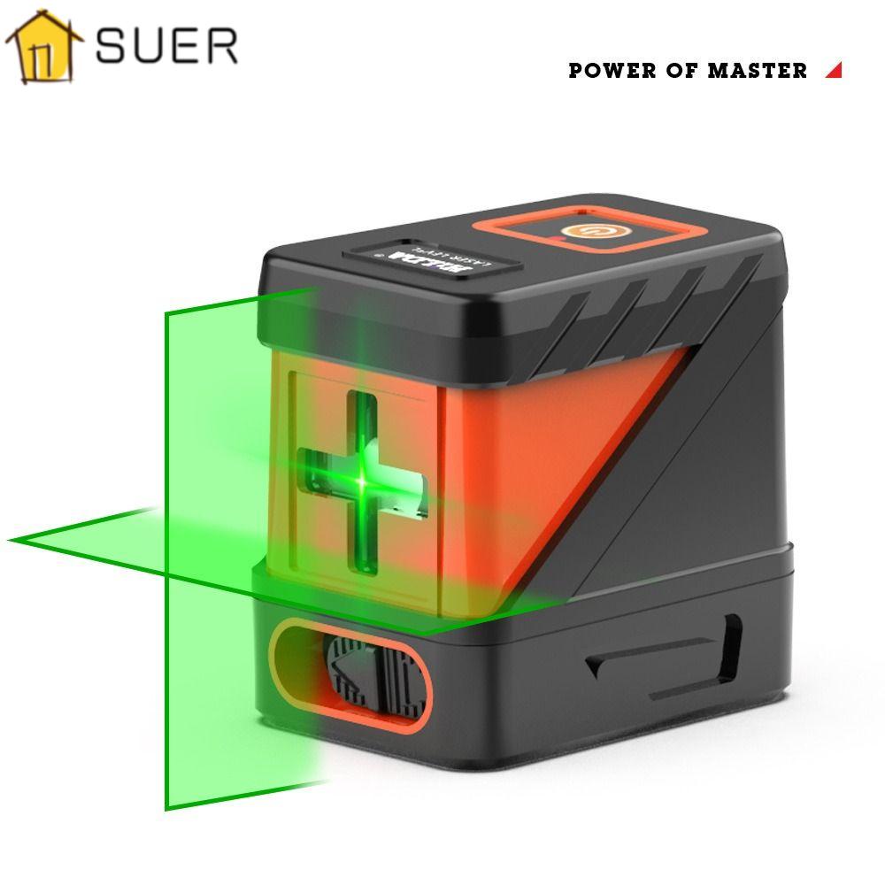 SUENIN Bộ 2 Dây Laser Ngang Kèm Đầu Nhận Tín Hiệu Ba Chân Xoay 360 Độ Đa Năng