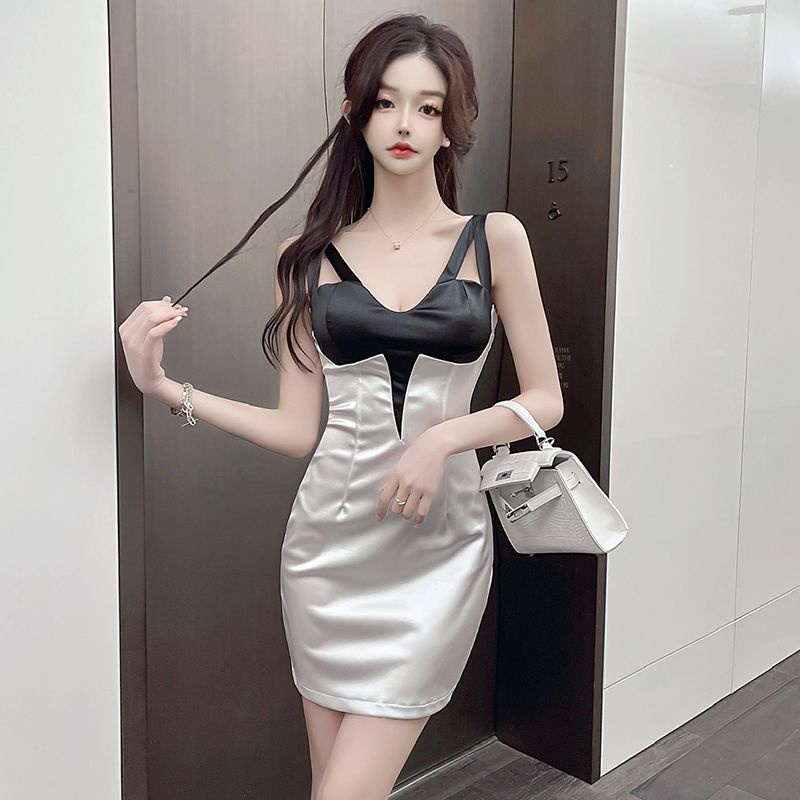 Đầm Hai Dây Ôm Dáng Thời Trang Mùa Hè Cho Nữ