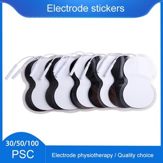 Set 10 / 20 / 30 miếng đệm điện cực ems bằng silicone chuyên dụng cho châm cứu