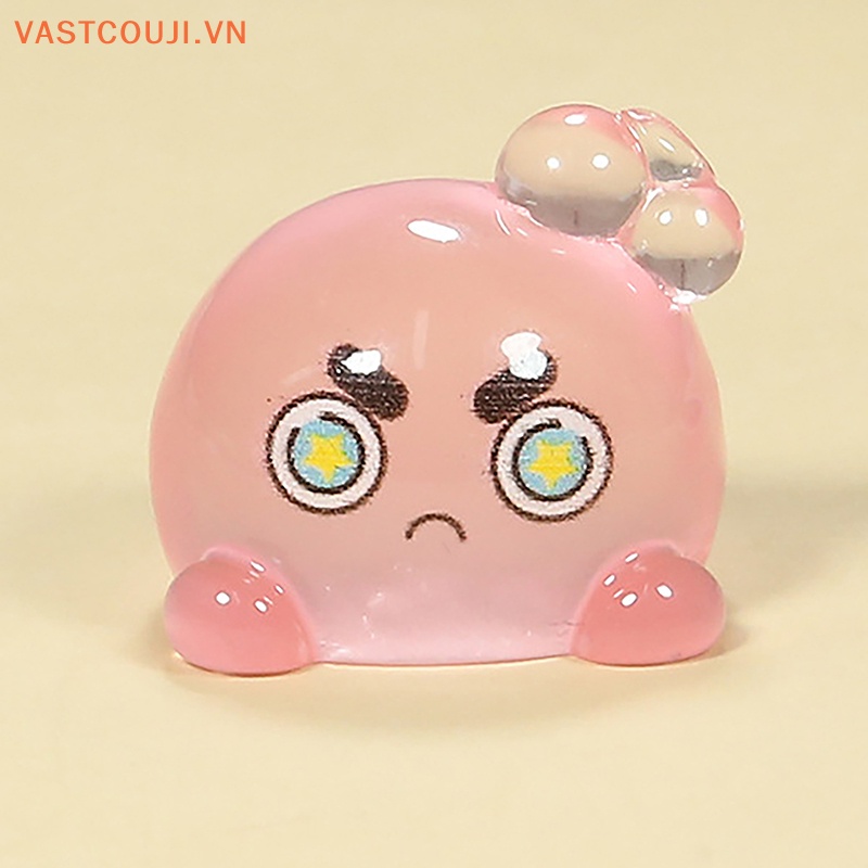 Bộ 2 Mô Hình VASTJI Mini Bằng Nhựa Resin Phát Quang Trang Trí Bảng Điều Khiển Xe Hơi