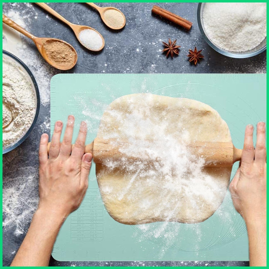 Thảm Nướng Bánh Bằng Silicon Dày Dặn Chống Dính Kích Thước 24x16Inch