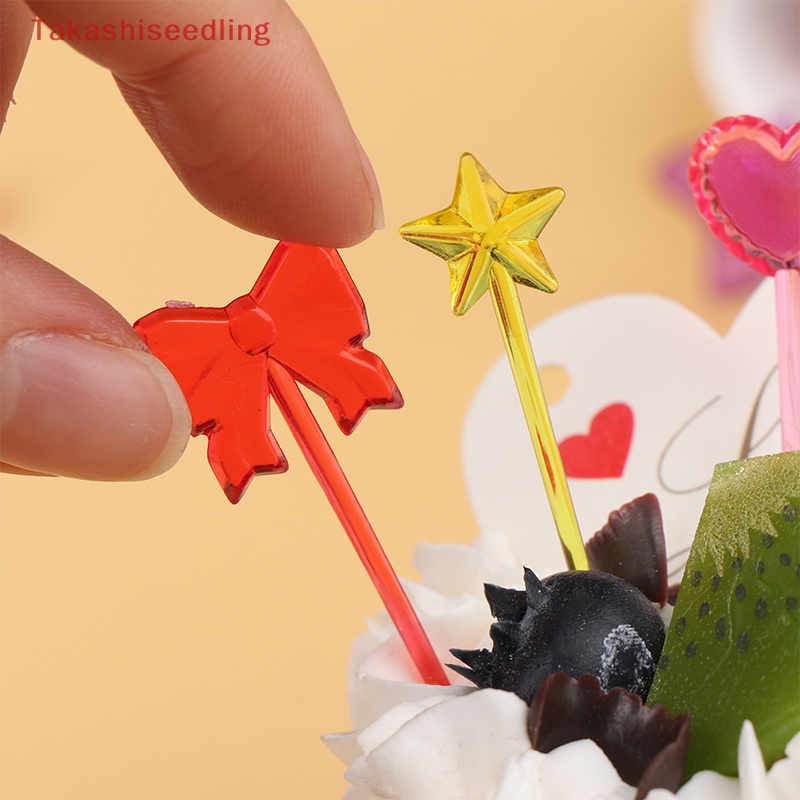 Bộ 15 Nĩa Ăn Trái Cây / Thức Ăn Mini Dễ Thương Cho Bé