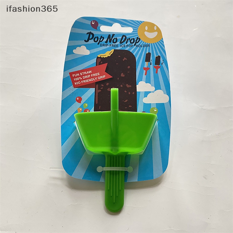 [ifashion365] Giá Đựng Kem Chống Nhỏ Giọt Không Cần Đóng Băng Kèm Ống Hút Cho Trẻ Em