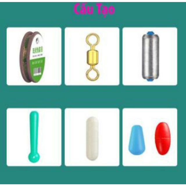 Dây Trục Câu Đài Buộc Sẵn Siêu Rẻ