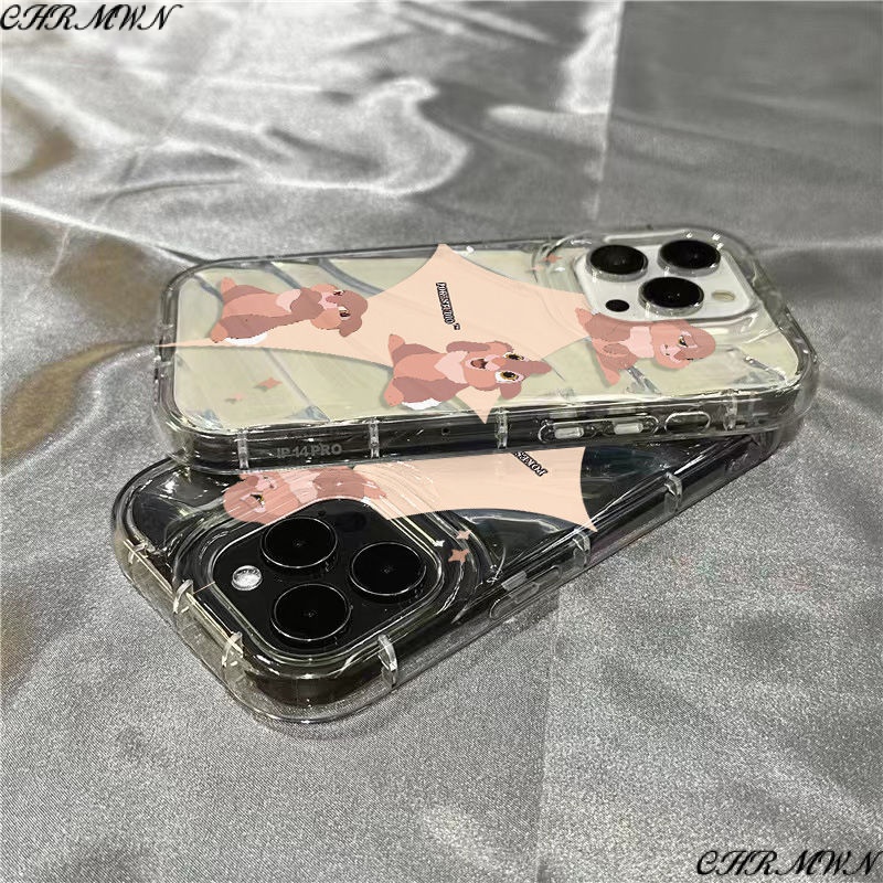 Ốp Điện Thoại Mềm Trong Suốt In Hình Thỏ / Hươu Hoạt Hình Dễ Thương Cho Iphone 14Promax 1312 / 11 7 / 8plus xr