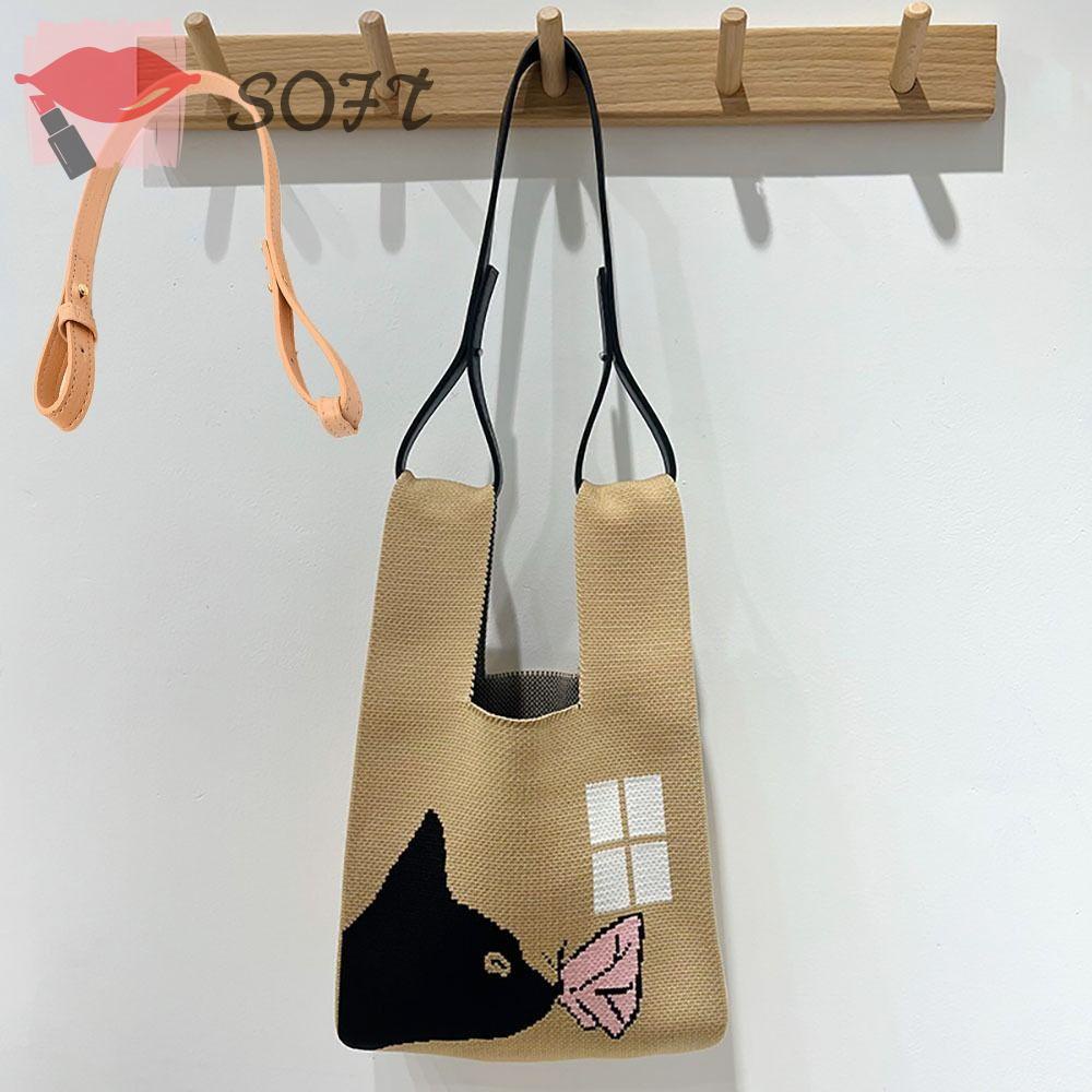 SOFTNESS Dây Đeo Túi Xách Thay Thế Chất Liệu Da PU Cho Nữ