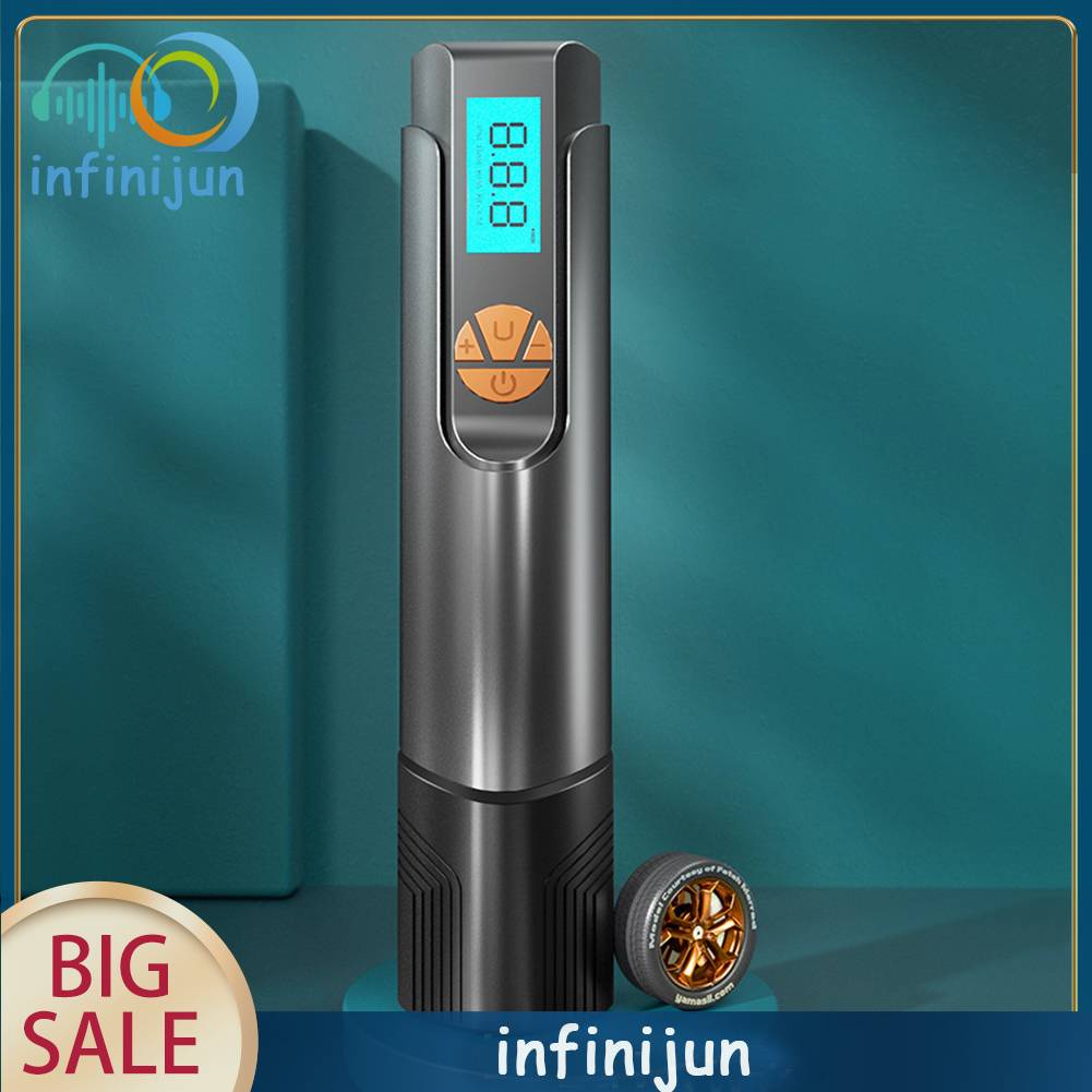 Máy Bơm Hơi Điện Tử 150PSI Cổng Sạc USB