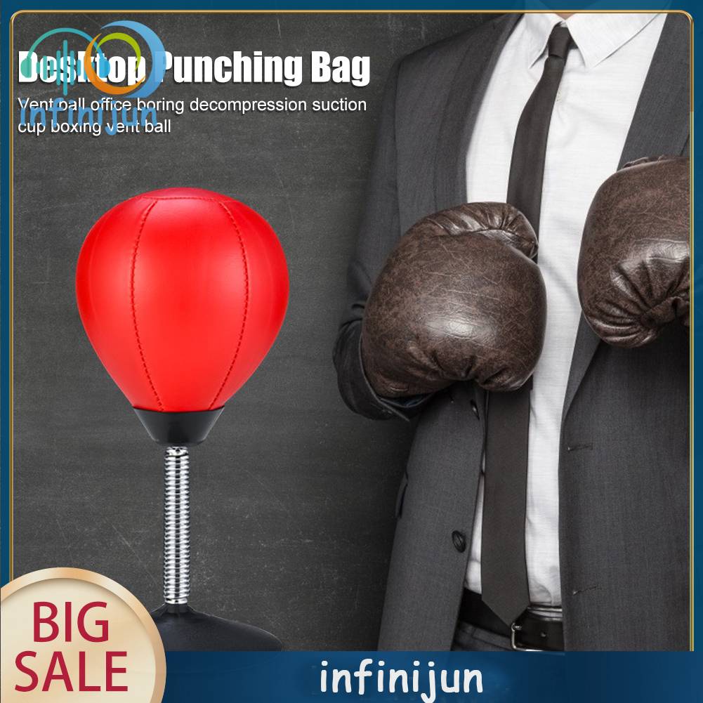 Bóng Hút Để Bàn Giảm Căng Thẳng Kèm Đồ Bơm Tiện Lợi