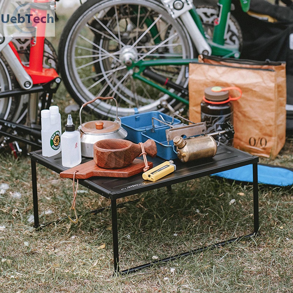 Bàn Xếp Bằng Hợp Kim Nhôm Siêu Nhẹ Tiện Dụng Mang Đi Cắm Trại