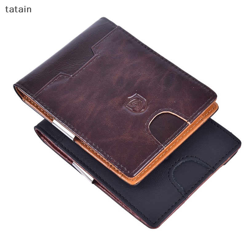 Ví Da Thật Mỏng Đựng Thẻ / Tiền Dành Cho Nam