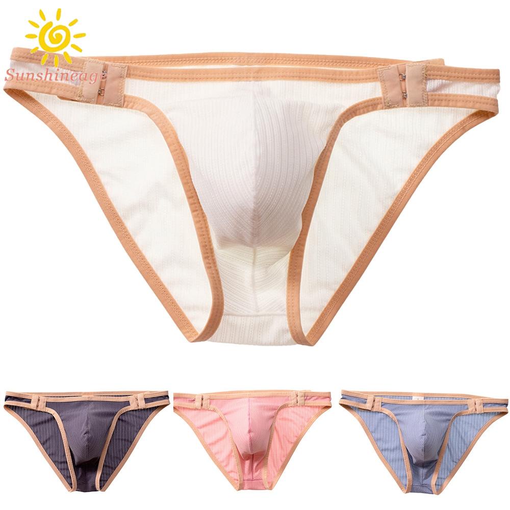 1 Quần Lót Polyester Lưng Thấp Nhiều Màu Sắc Có Thể Điều Chỉnh