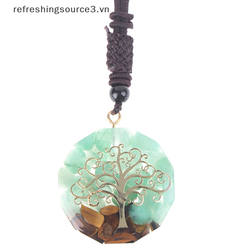 {REFRE3} Vòng cổ Đá Mắt Hổ Orgonite Năng Lượng {refreshingsource3.vn}