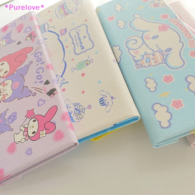 Hộp Đựng Mắt Kính Bằng Vải Gấp Gọn Họa Tiết Sanrio Kitty Melody Kuromi Cinnamoroll Dành Cho Học Sinh Mới