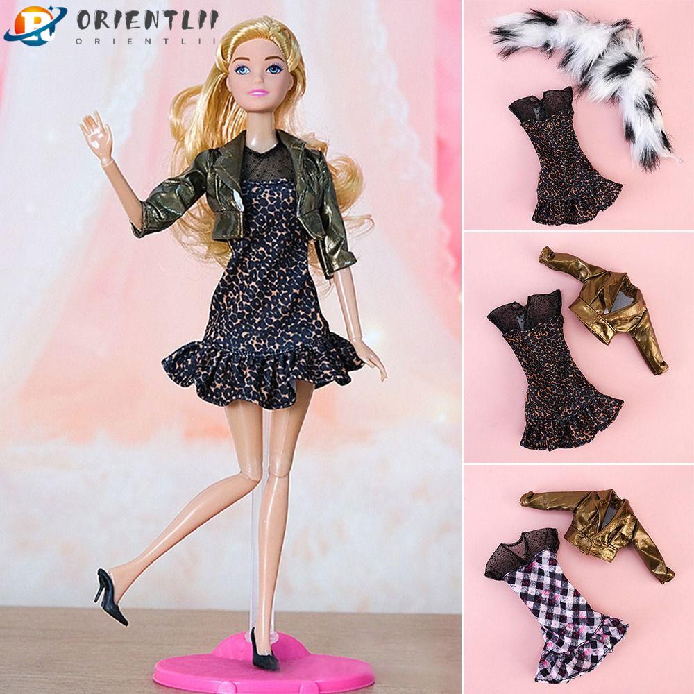 ORIENTLII 1 Bộ Váy Cho Búp Bê Dài 30cm