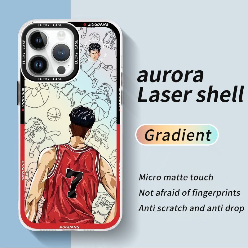 Ốp Điện Thoại Màu Laser Họa Tiết Miyagi Ryoda Dễ Thương Cho iPhonexr12678plusins1314 Promax