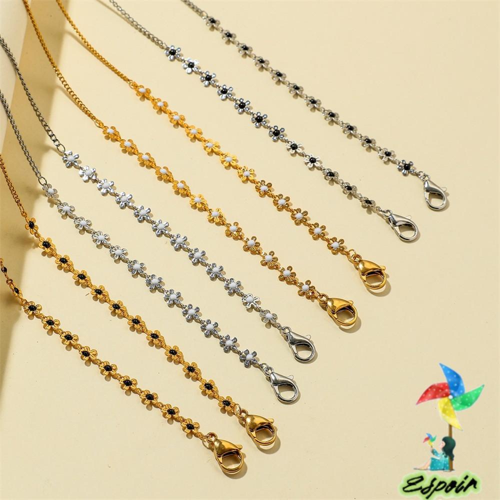 ESPO Dây Đeo Mắt Kính Bằng Kim Loại Có Thể Điều Chỉnh Dành Cho Nam Nữ