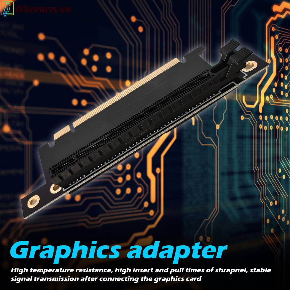 Card Đồ Họa PCI Express X16 90 Độ Góc Phải 90 Độ