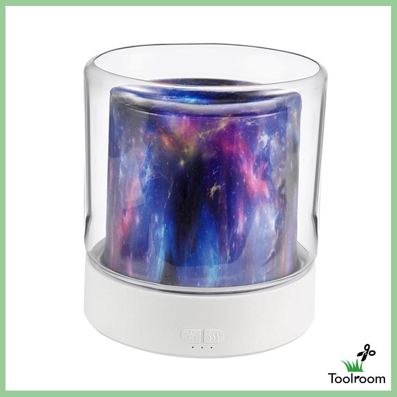 Máy Phun Sương Tạo Ẩm Hình Ngọn Lửa Nhiều Màu Có Hẹn Giờ