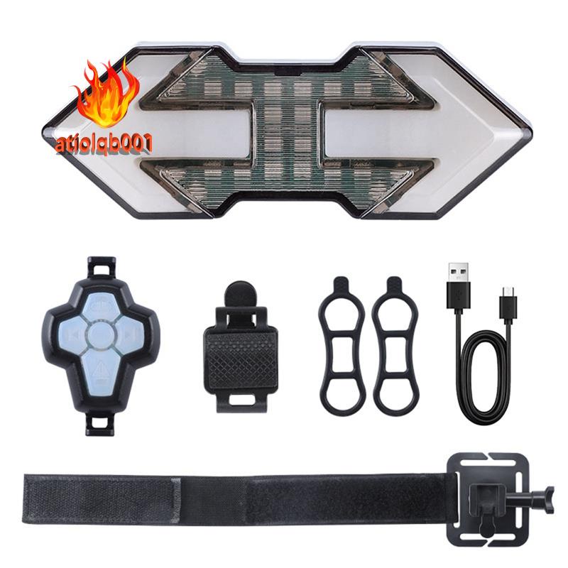 Đèn Đuôi Cảnh Báo Điều Khiển Từ Xa Gắn Mũ Bảo Hiểm Cho Xe Đạp