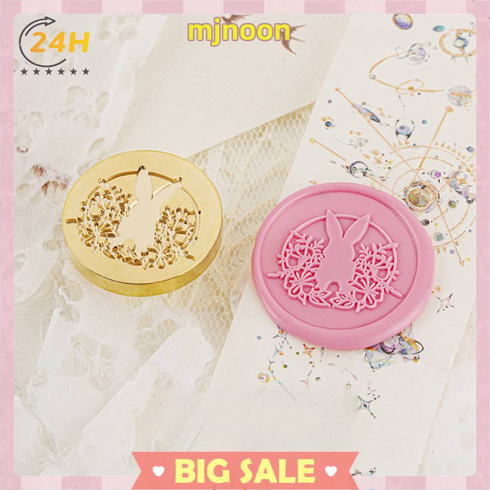 Con Dấu Đóng Sáp Đầu Đồng DIY Trang Trí Đám Cưới