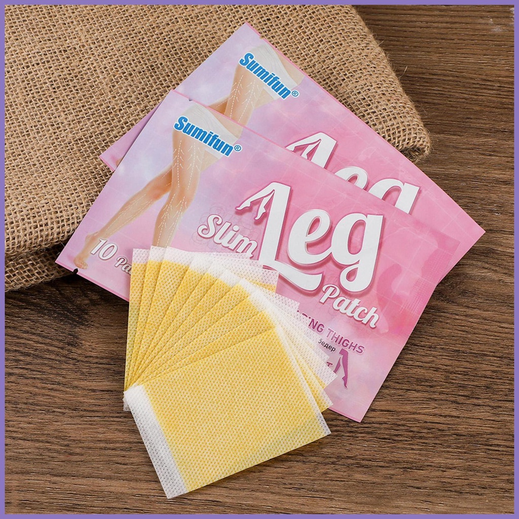 Bộ 10 Miếng Dán Giảm Cân Thoáng Khí Chống Cellulite & nota2vn Cho Nam Và Nữ