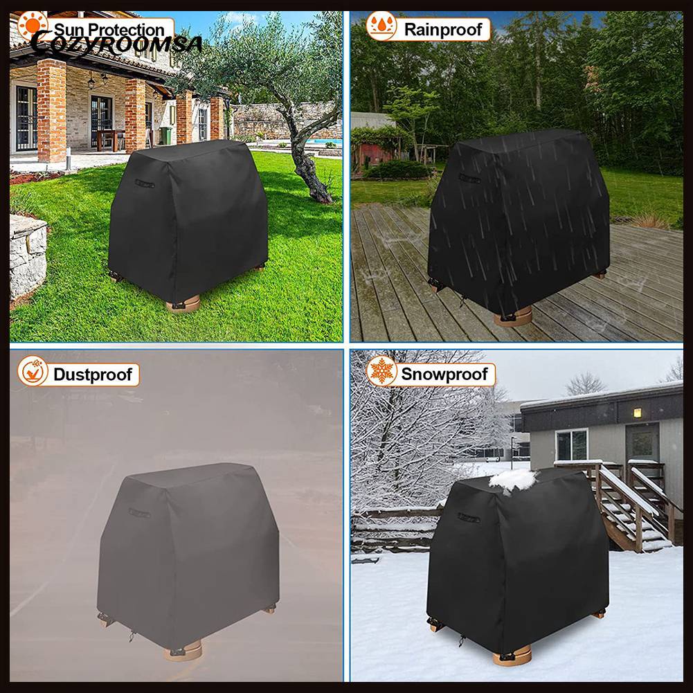 Vỏ Bọc Bàn Nước 420D Bằng Vải Oxford Chống Gió Có Dây Rút Tiện Dụng Cho Bé