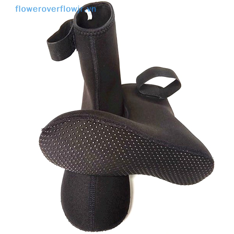 Giày Bốt Đi Biển / Lặn Dày 3mm Bằng Cao Su Tổng Hợp Chống Trượt