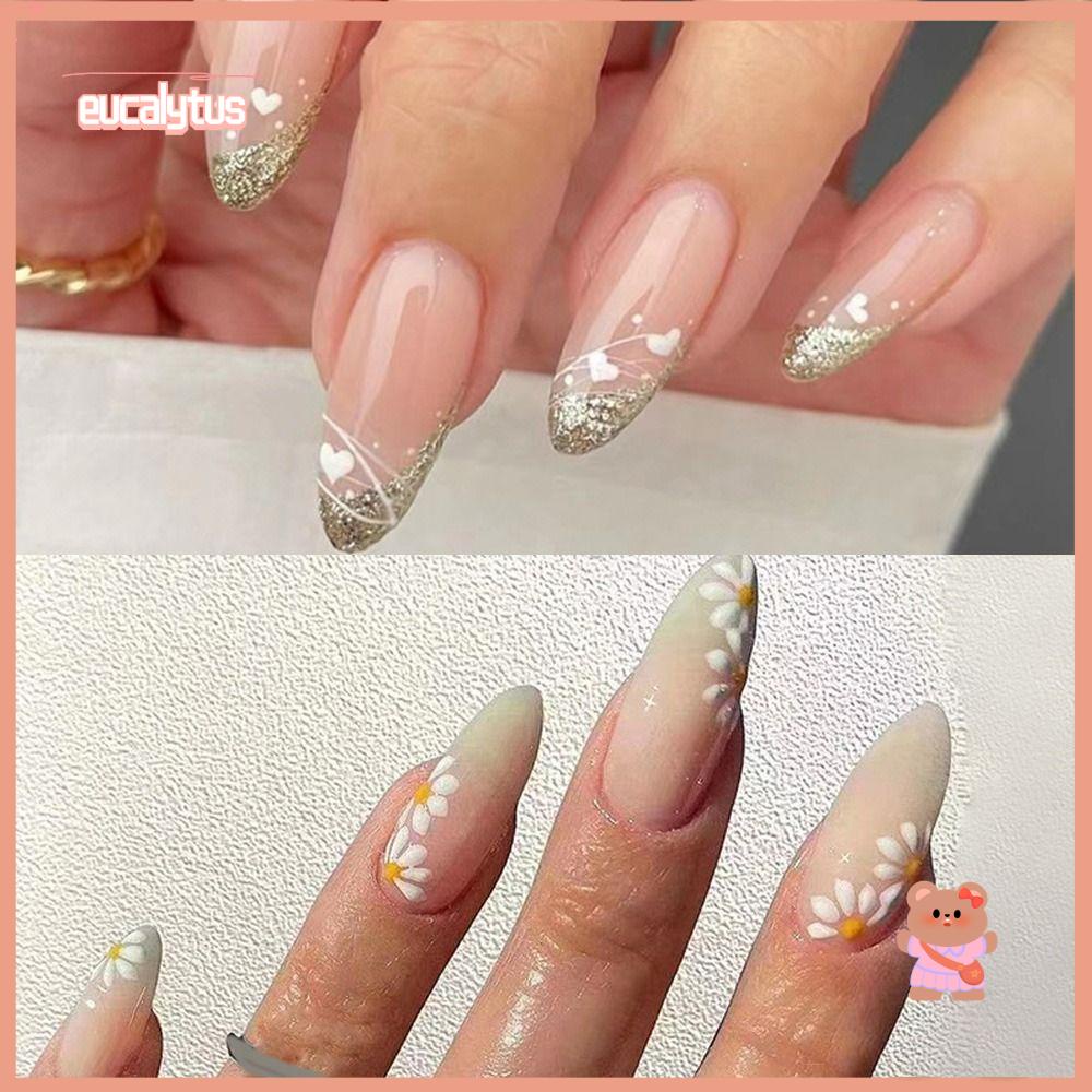 EUTUS Set 24 Móng Tay Giả Có Thể Tháo Rời