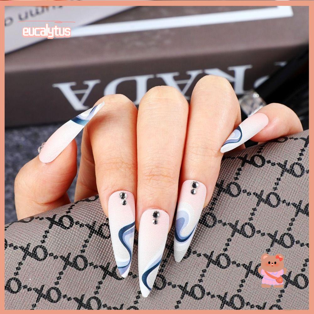 EUTUS Bộ Móng Tay Giả Có Thể Tháo Rời