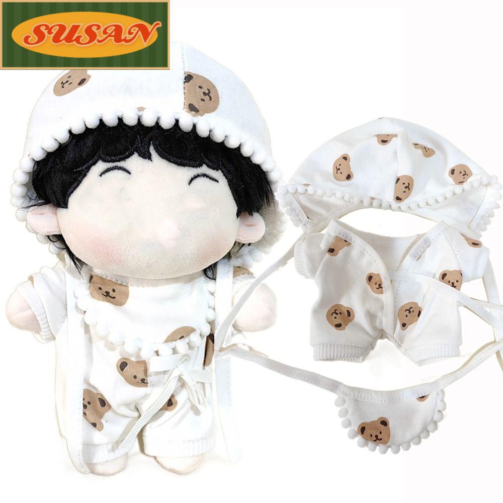 SUSANS Búp Bê Mặc Đầm Yếm 20cm Xinh Xắn