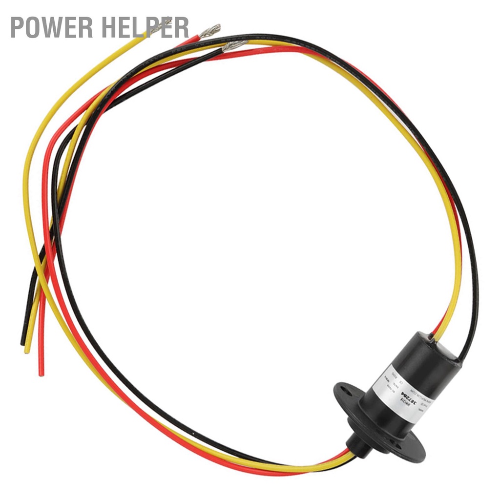 Power Helper Vòng trượt nhỏ 250RPM 15A 3 dây 0-600V cho máy phát điện tuabin gió