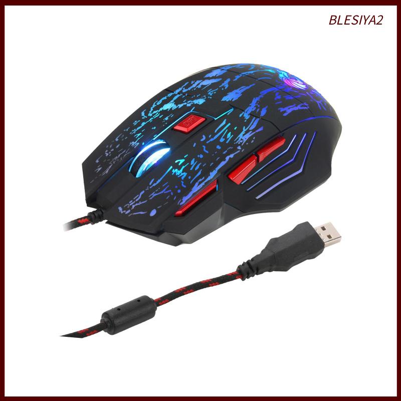 Chuột Chơi Game Có Dây 1600DPI Có Thể Điều Chỉnh DPI