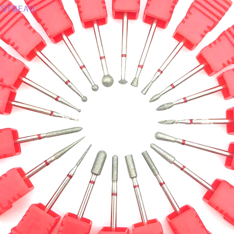 Mũi Khoan Kim Cương Làm Sạch Đánh Bóng Móng Tay Điện Tử