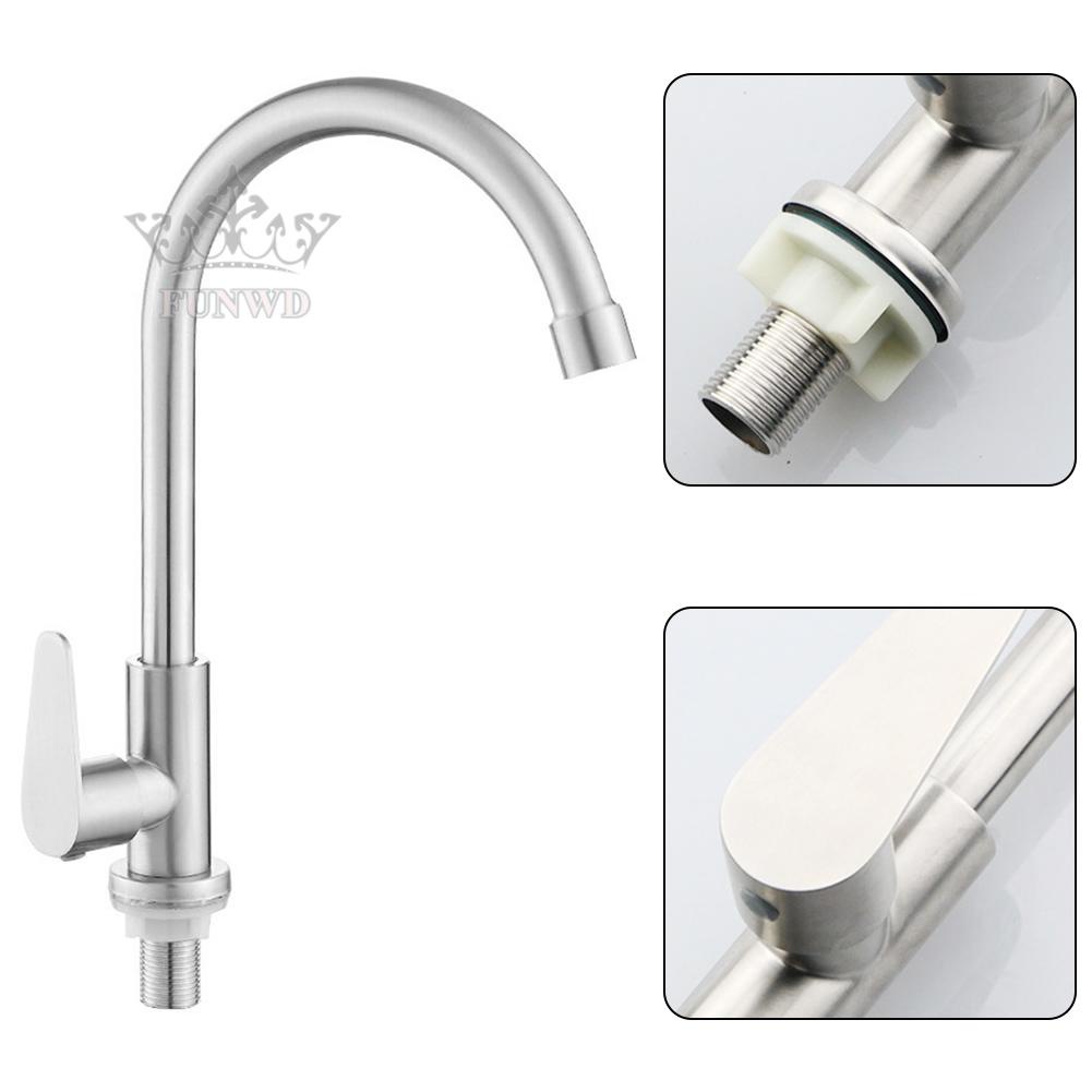 Vòi Nước 4 Điểm Bằng Thép Không Gỉ Tiện Dụng Cho Nhà Bếp