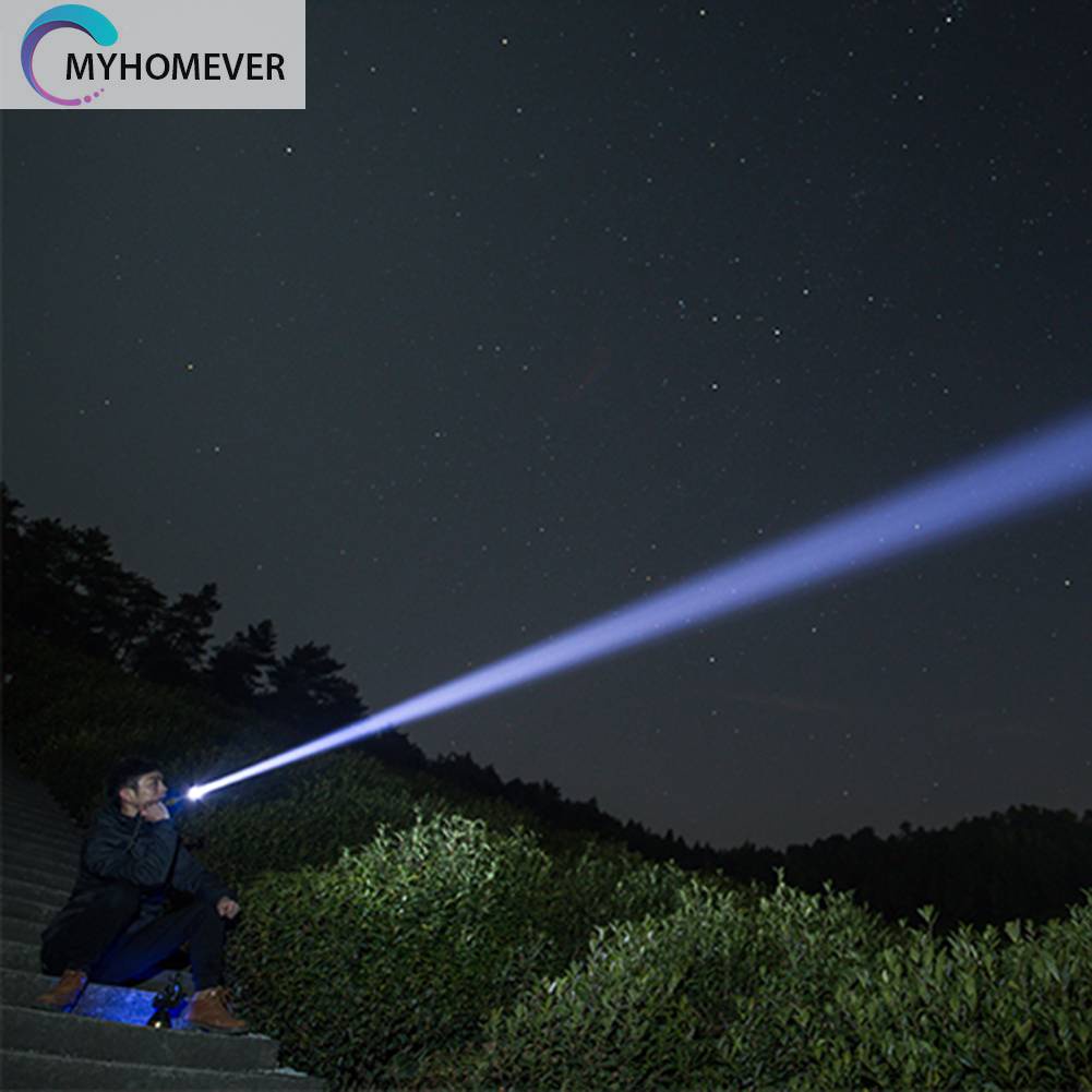 Đèn Pin XHP50 LED 5 Chế Độ 1500LM Chống Thấm Nước IPX4 Sạc USB Tiện Dụng