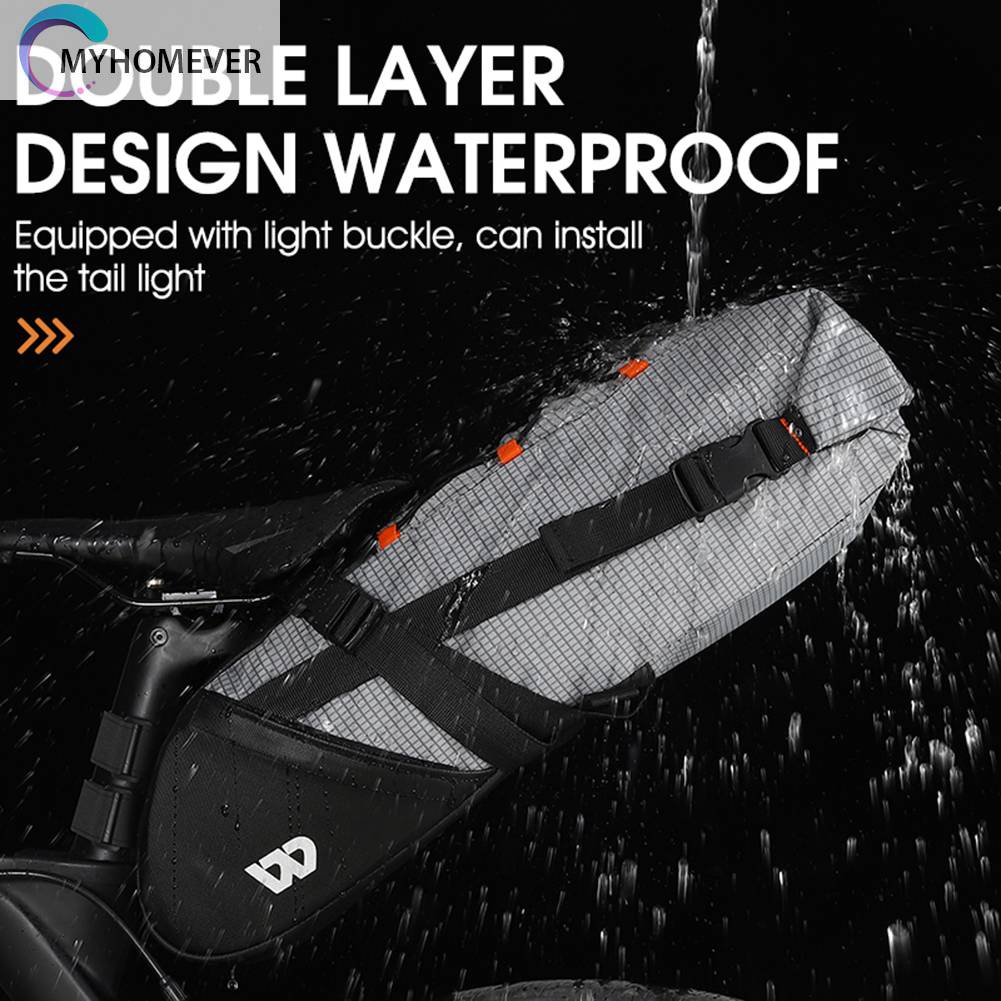 Túi Đựng Đồ Gắn Yên Sau Xe Đạp Dung Tích 10L Tiện Dụng