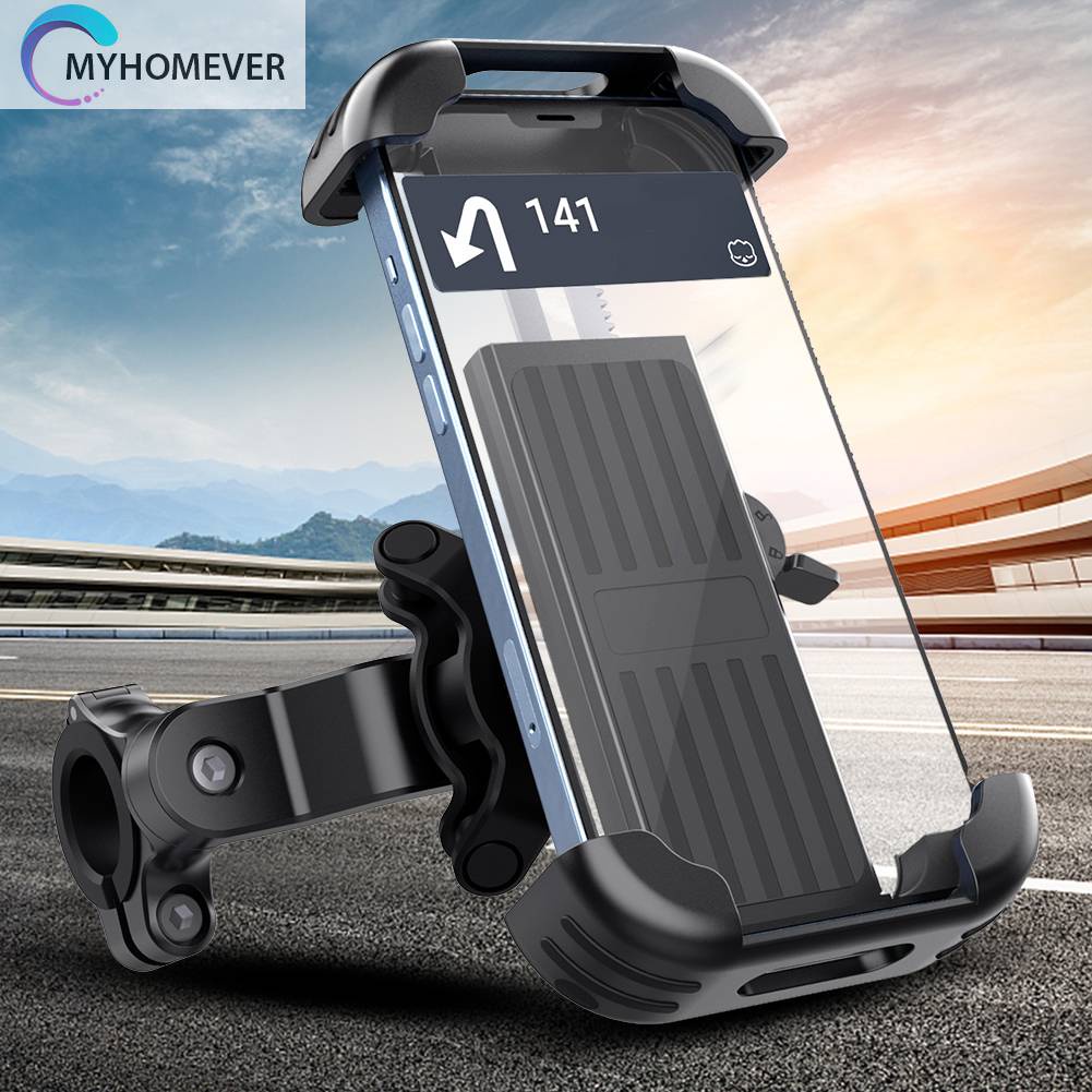 Giá Đỡ Điện Thoại Gắn Xe Đạp Leo Núi / Mô Tô Địa Hình Giảm Xóc