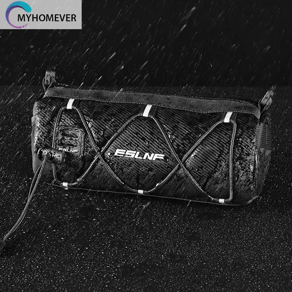 Túi Lưới Đeo Vai Nhiều Ngăn Màu Phản Quang Thời Trang Sang Trọng Cho Xe Đạp