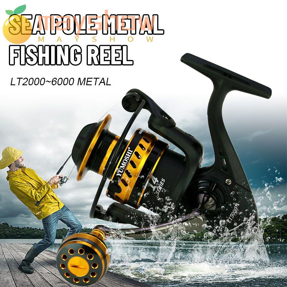 MAYSHOW Máy Câu Cá LT2000 Bằng Kim Loại Cao Cấp Chuyên Dùng