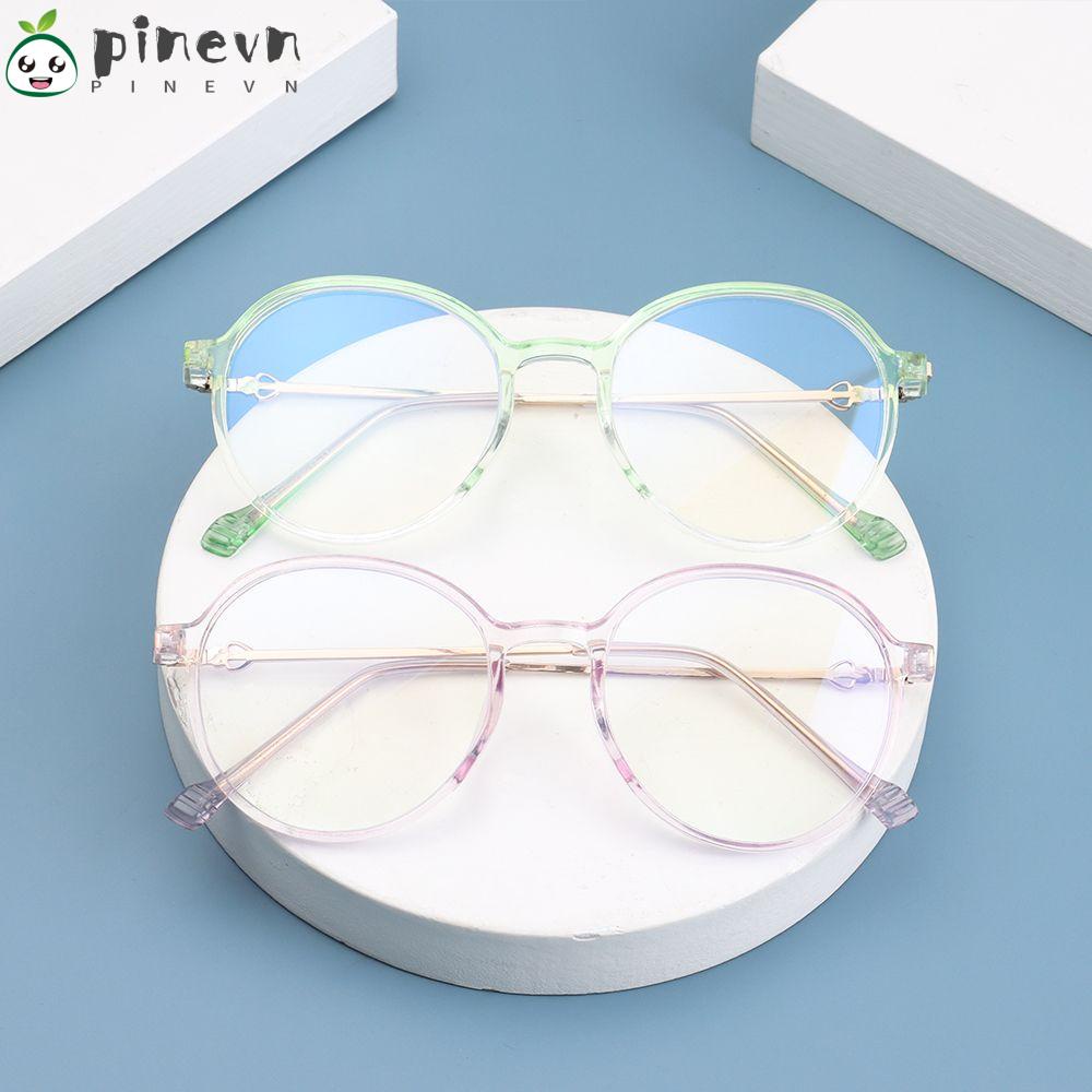 PINEVN Mắt Kính Gọng Phẳng Chống Bức Xạ Ánh Sáng Xanh Thời Trang