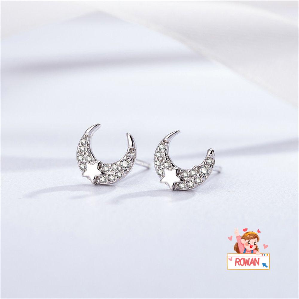 ROWANS Khuyên Tai Hàn Quốc Tinh Xảo Cho Nữ